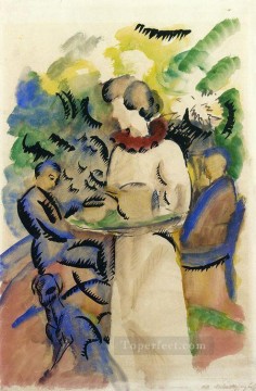  After Art - Afternoon in the Garden August Macke